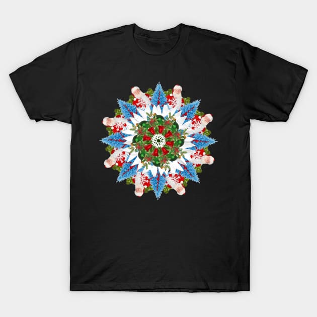 Noel mandala T-Shirt by burenkaUA